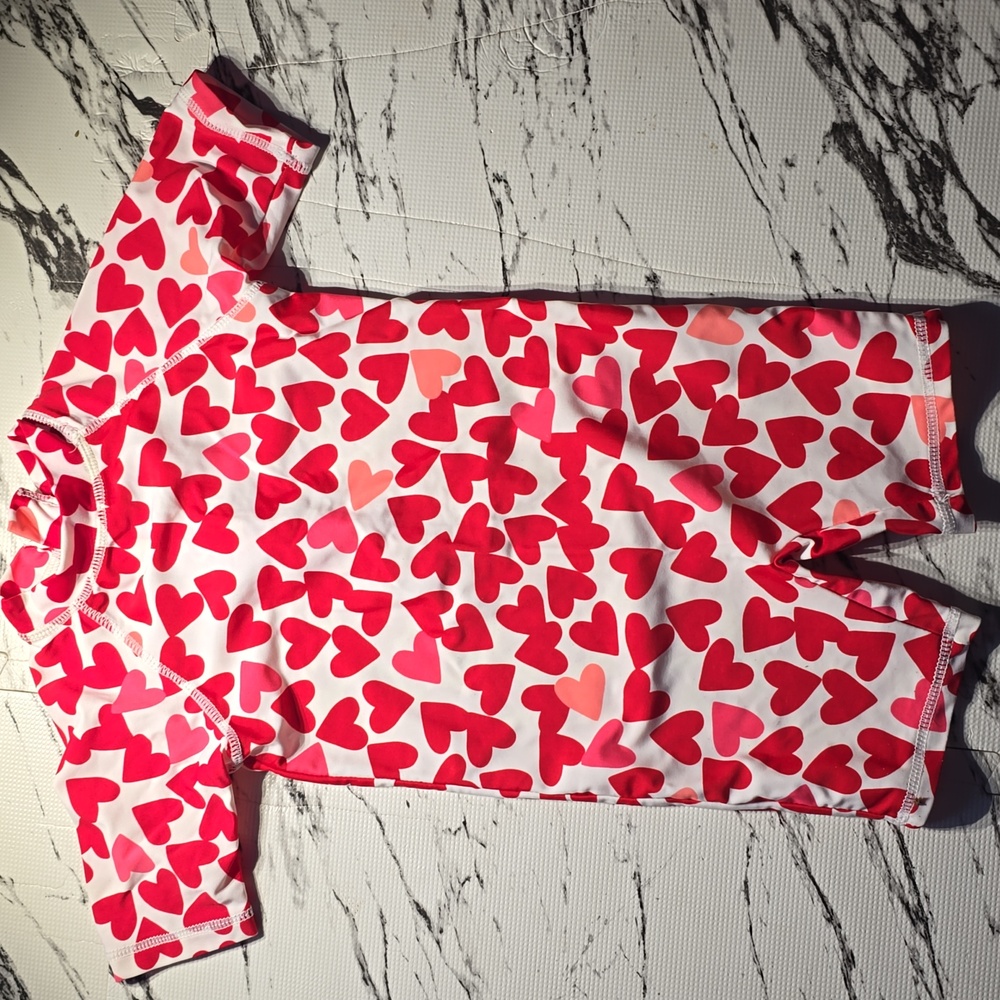Joe Fresh Kids Swimwear - Red and Pink Heart Pattern